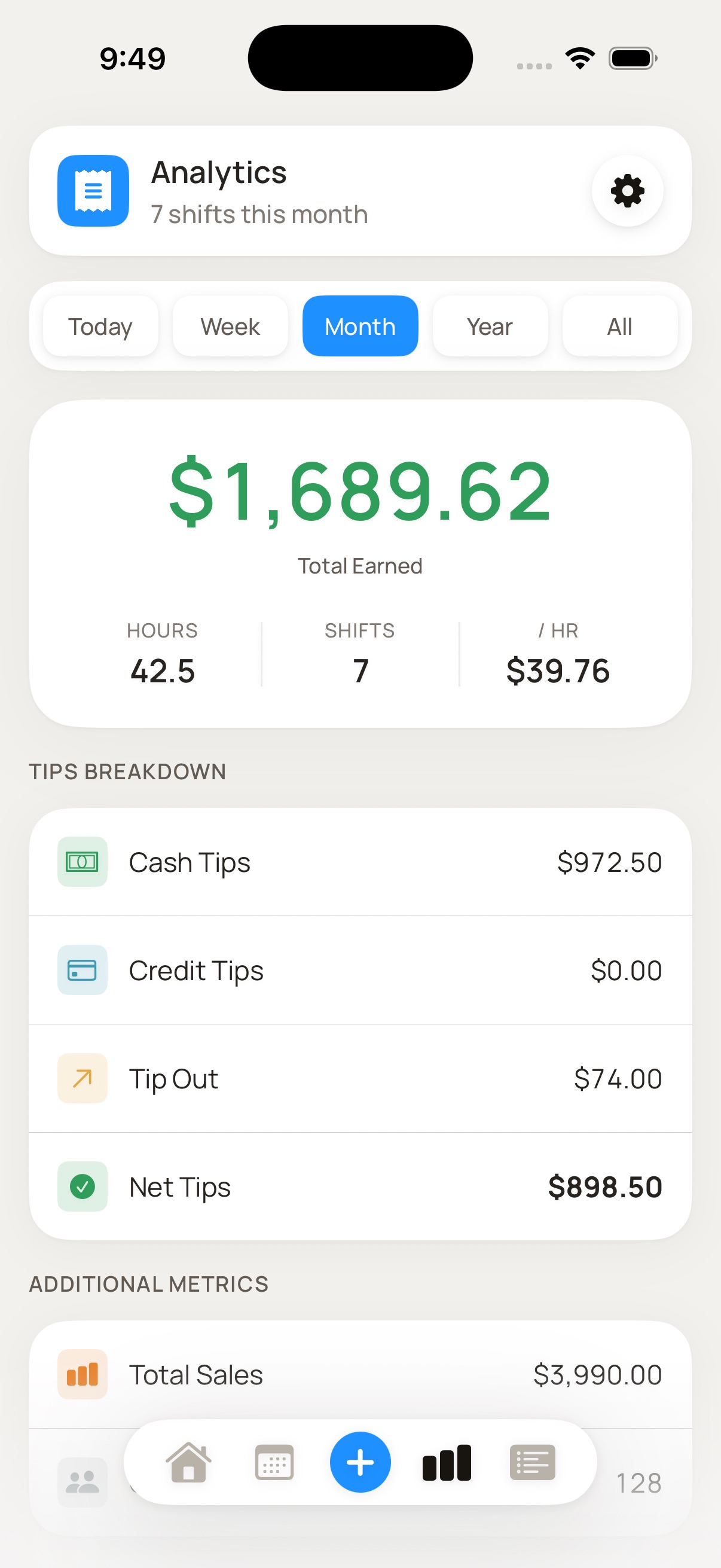 Checkout app screenshot 2
