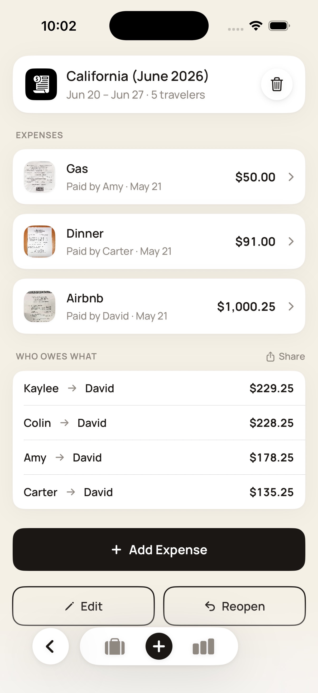 Ledgr app screenshot 2