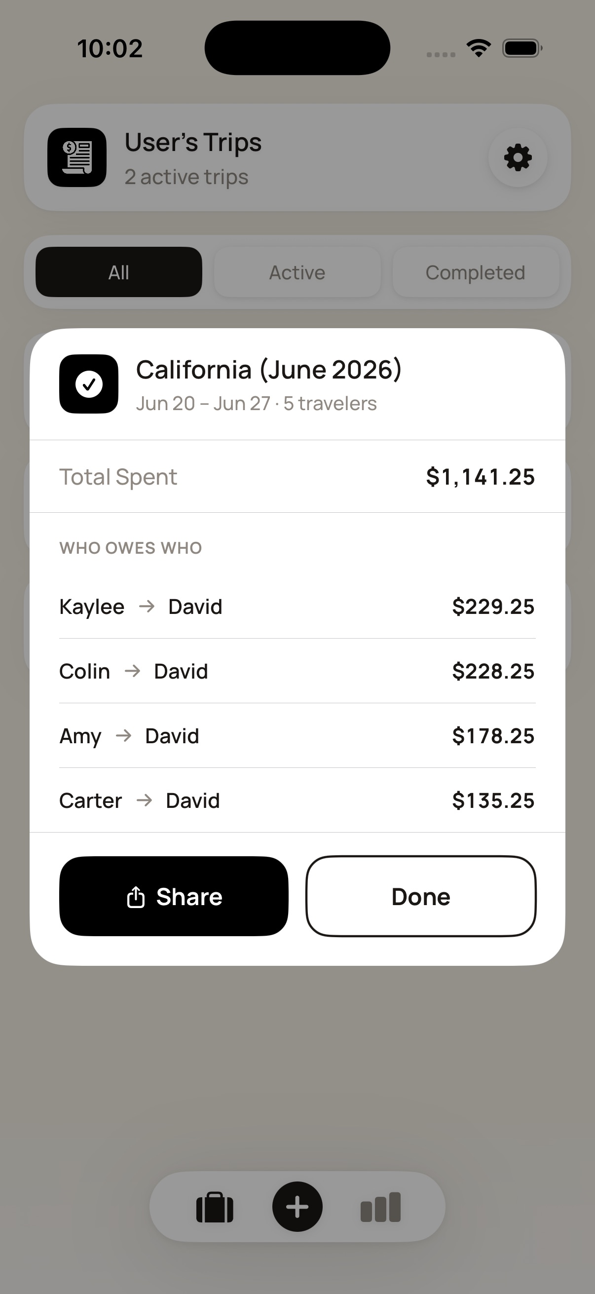 Ledgr app screenshot 3