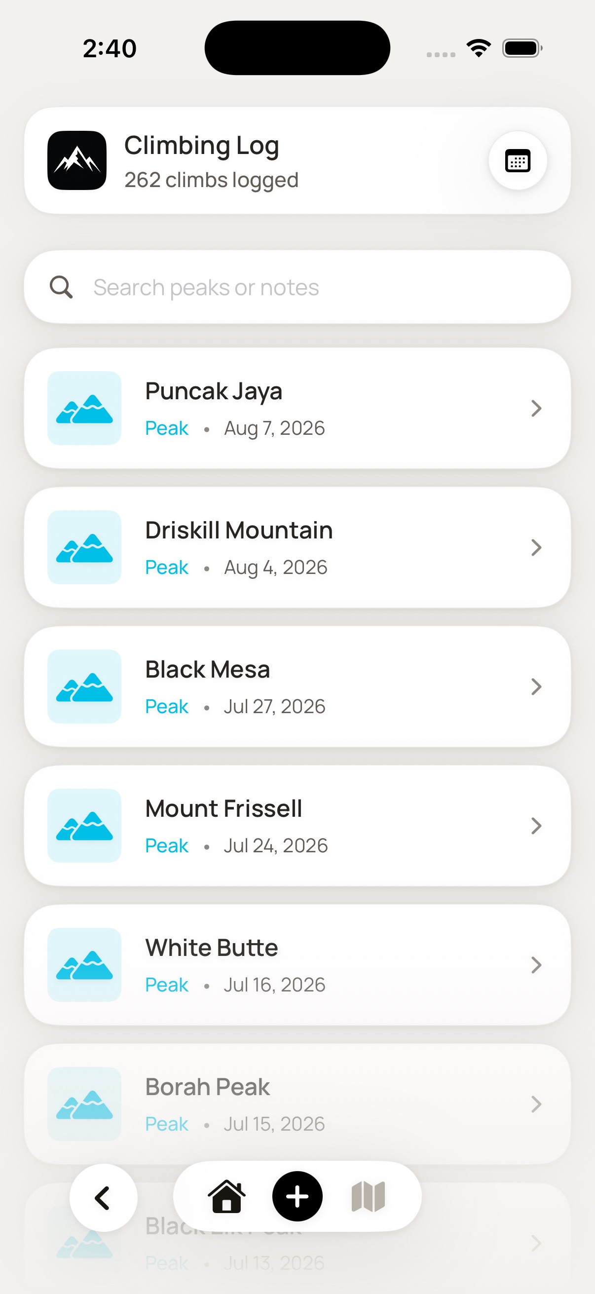 Summit app screenshot 3