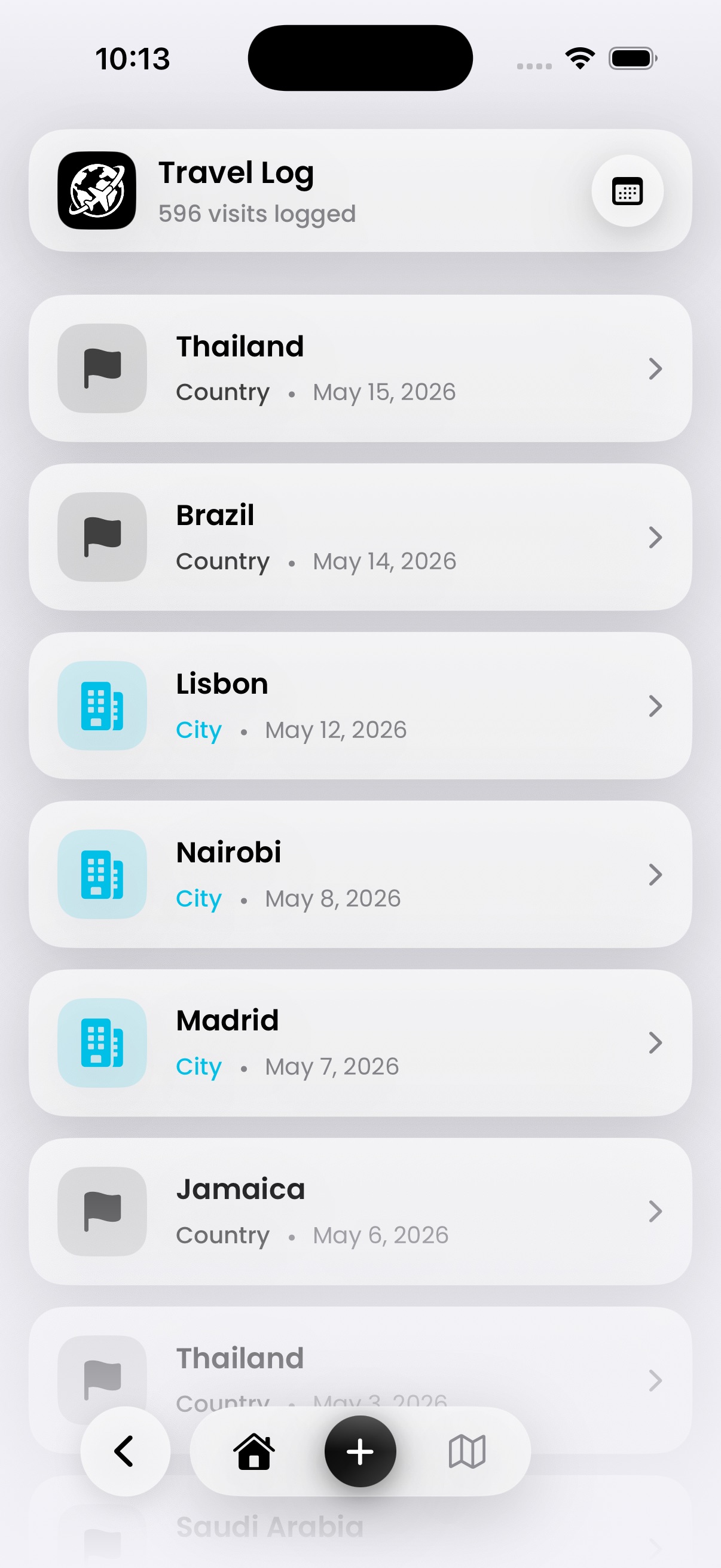 Worldly app screenshot 3